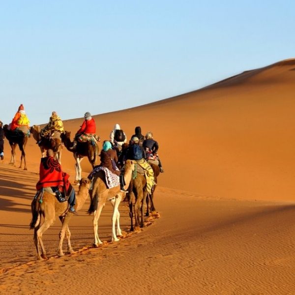 2 days camel trek in merzouga